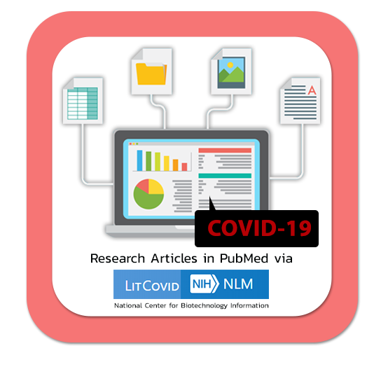 Research Articles in PubMed via LitCOVID